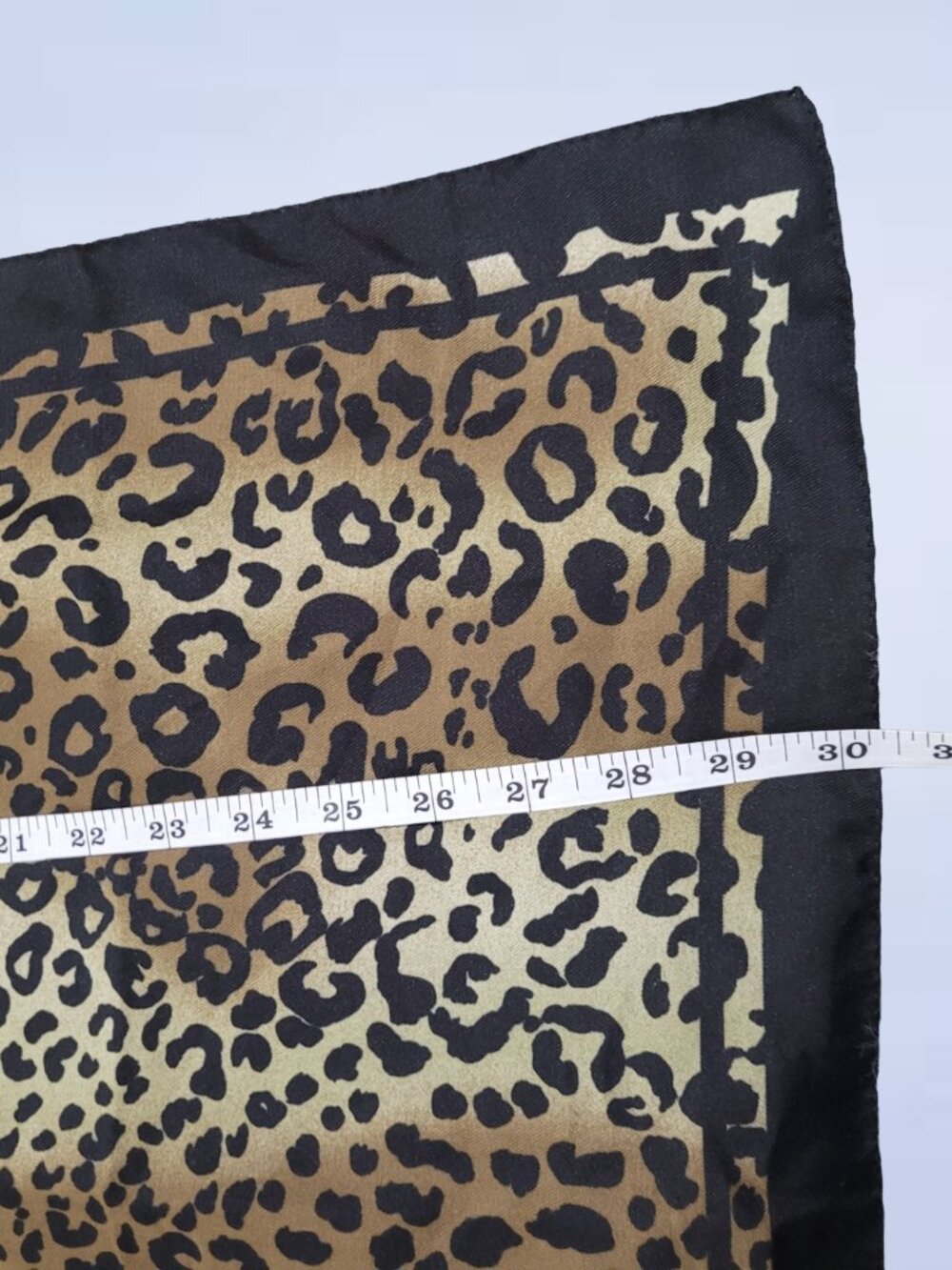 Leopard Print Polyester Scarf - Picture 5 of 5